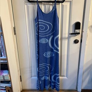 House of Sunny dress with cut out circles in the back. Softest inside